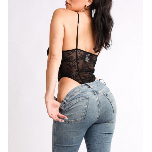 KTOO Lace corset bodysuit - Picture 3 of 3